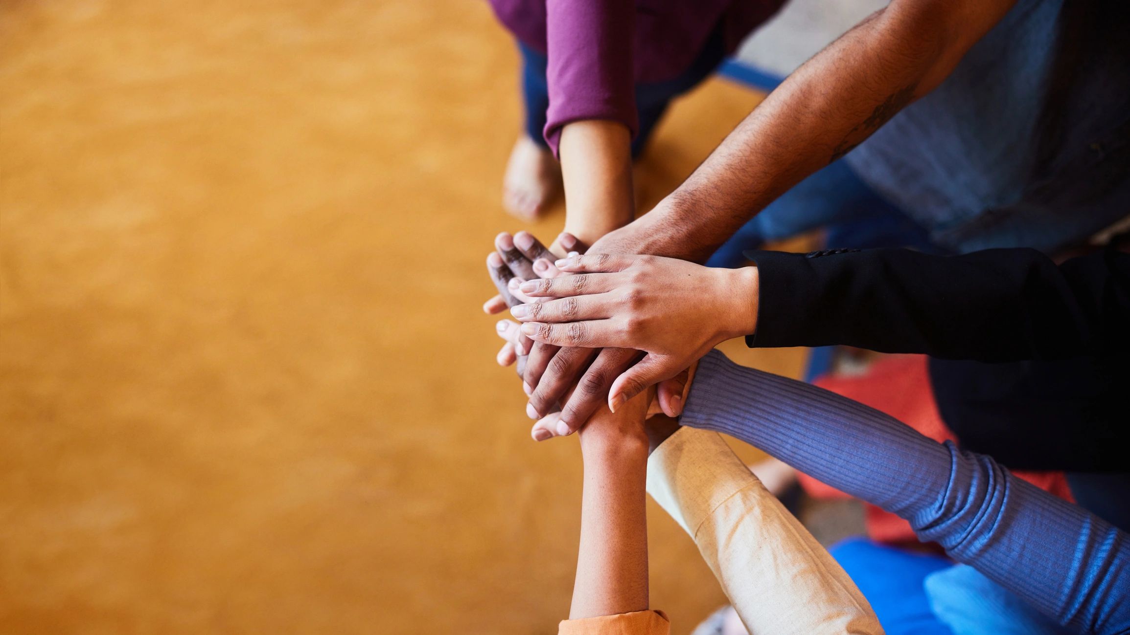 Diverse business team collaborating in an office